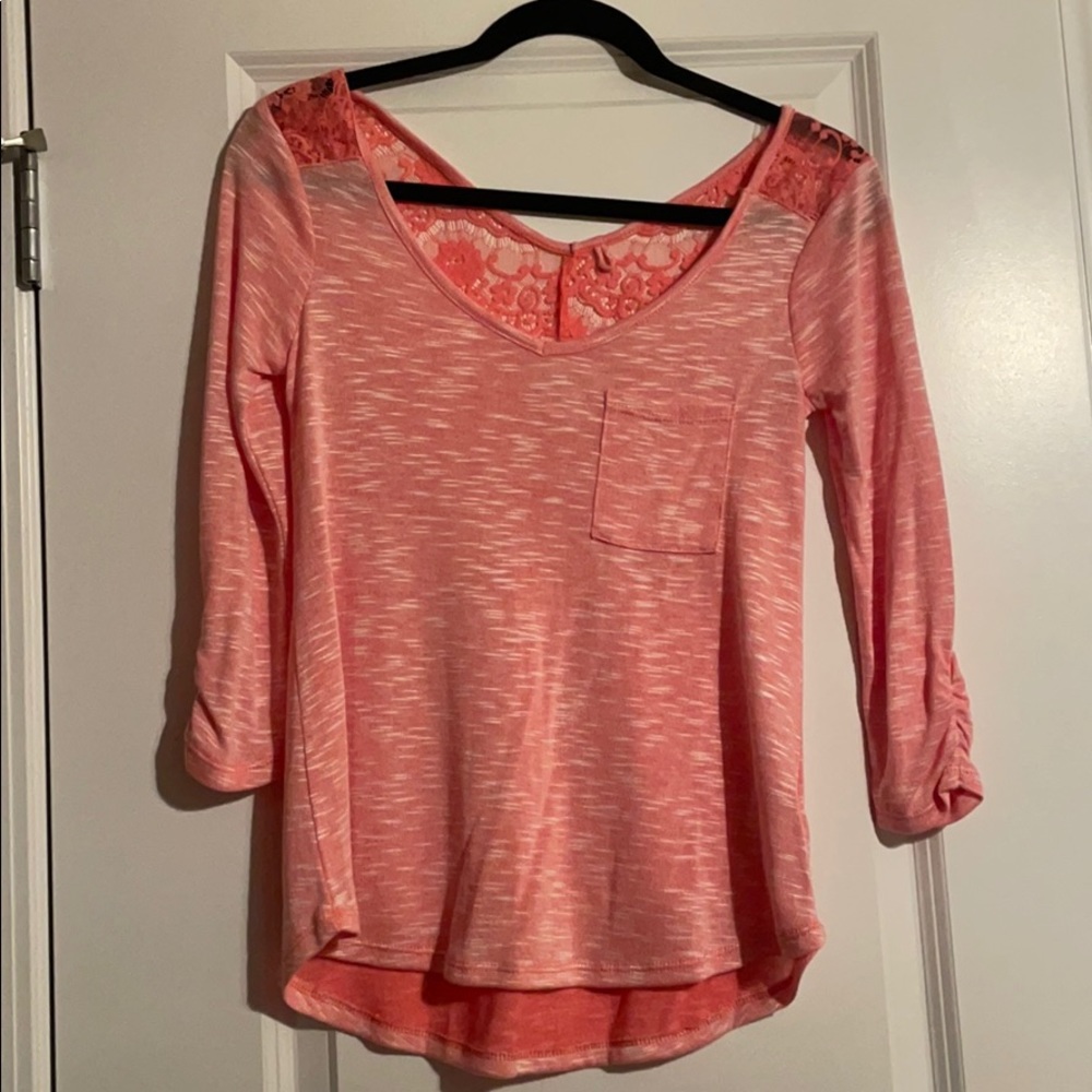 Pink shirt